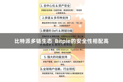 比特派多链生态 Bitpie的安全性相配高