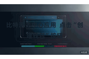 比特派去中心应用 点击“创建钱包”按钮