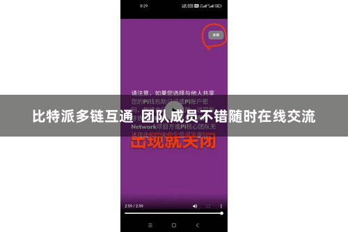 比特派多链互通  团队成员不错随时在线交流