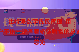 比特派数字钱包管理  用户不错一键查看多链财富的总览