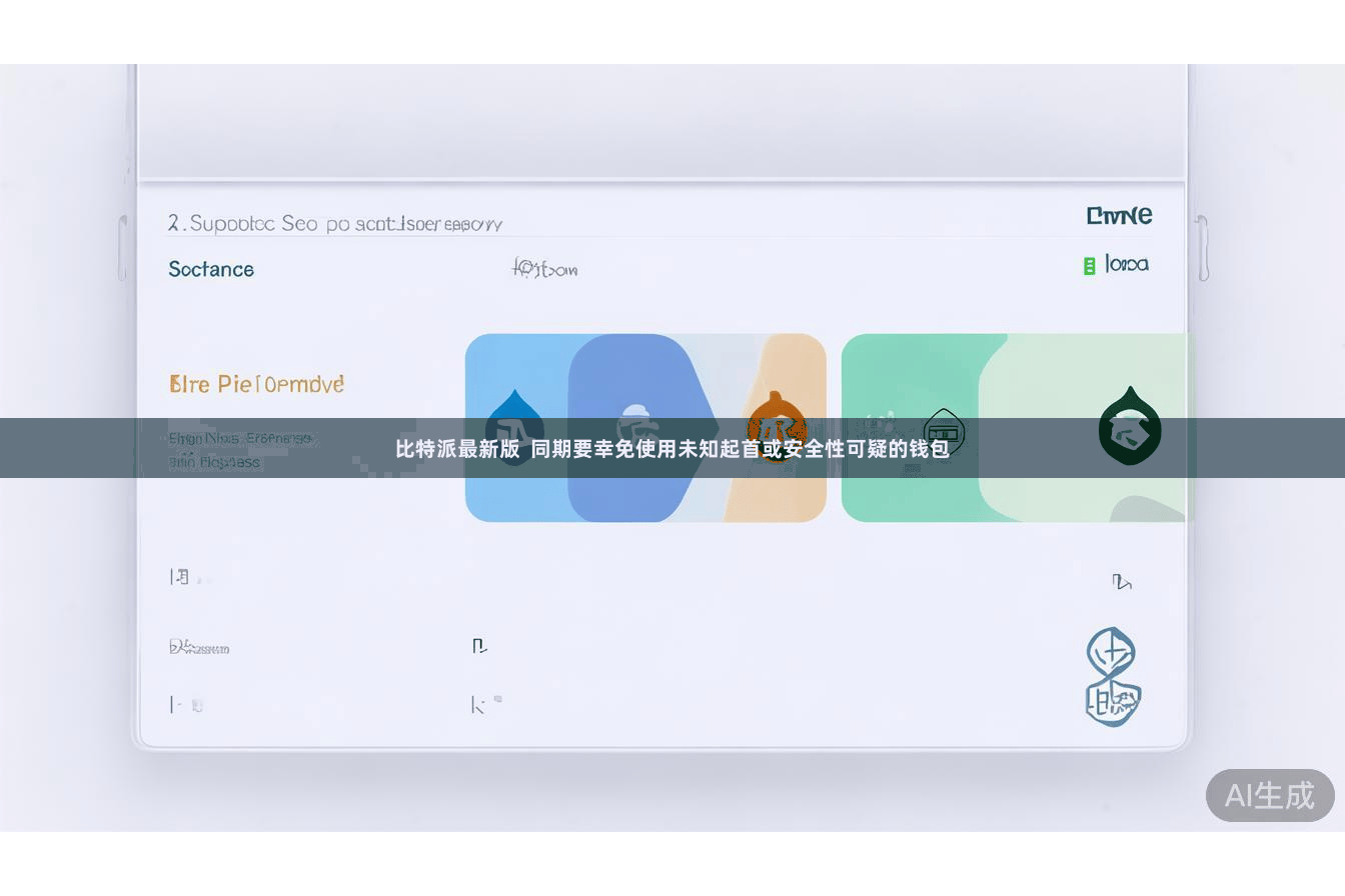 比特派最新版  同期要幸免使用未知起首或安全性可疑的钱包